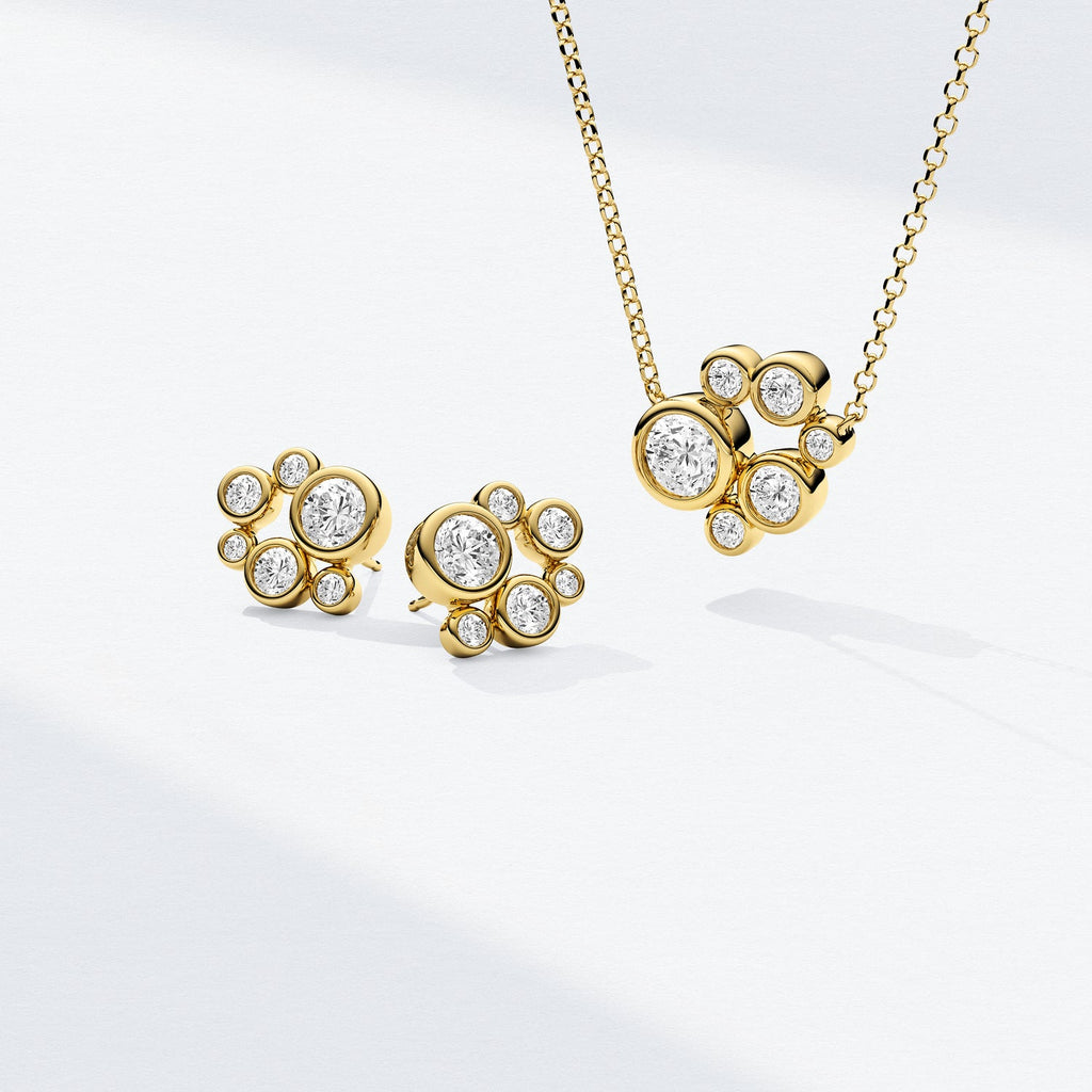 Sif Jakobs Boucles d'oreilles Sardinien & Sasso SJ-E2666-CZ-YG
