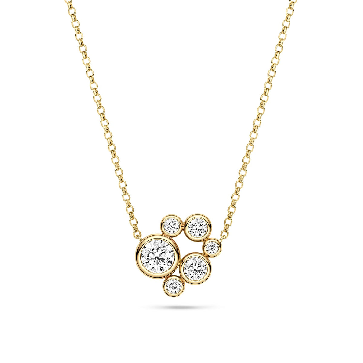 Sif Jakobs Collier Sardinien & Sasso SJ-N2666-CZ-YG