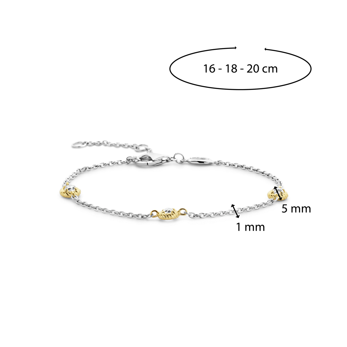 Ti Sento Milano Bracelet Structures 23027ZY