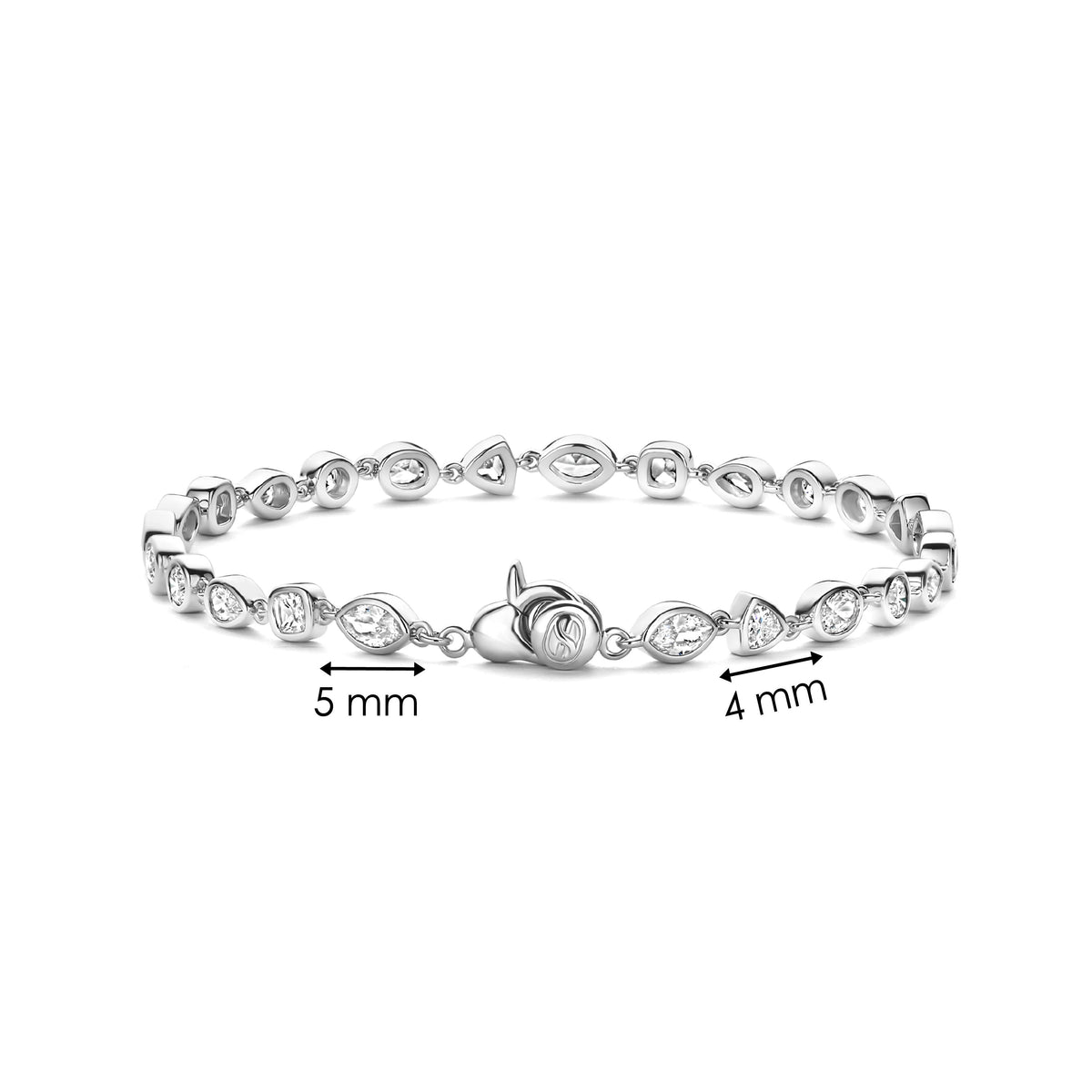 Ti Sento Milano Bracelet chaîne Classics 23062ZI