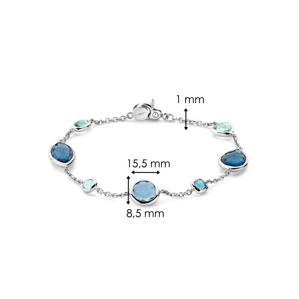 Ti Sento Milano Bracelet à charms Classics 23063DB