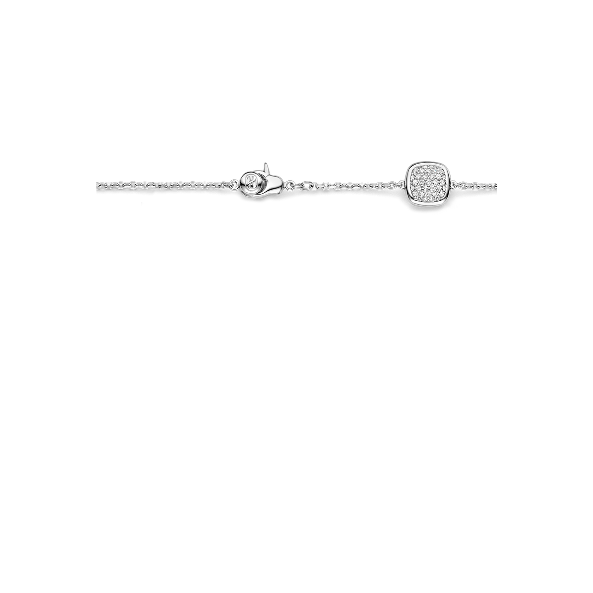 Ti Sento Milano Bracelet à charms Coussin et rectangle 23065ZI