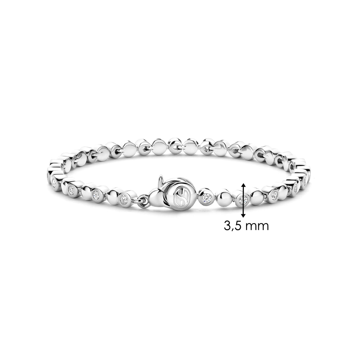 Ti Sento Milano Bracelet chaîne Classics 23066ZI
