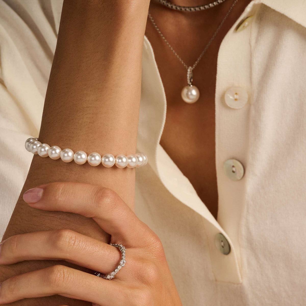 Ti Sento Milano Bracelet Perles 23104PW