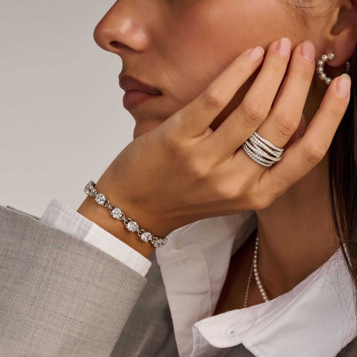 Ti Sento Milano Bracelet tennis Classics 23109ZI