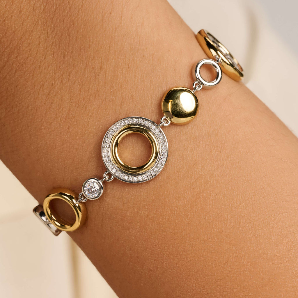 Ti Sento Milano Bracelet à charms Cercles 23113ZY