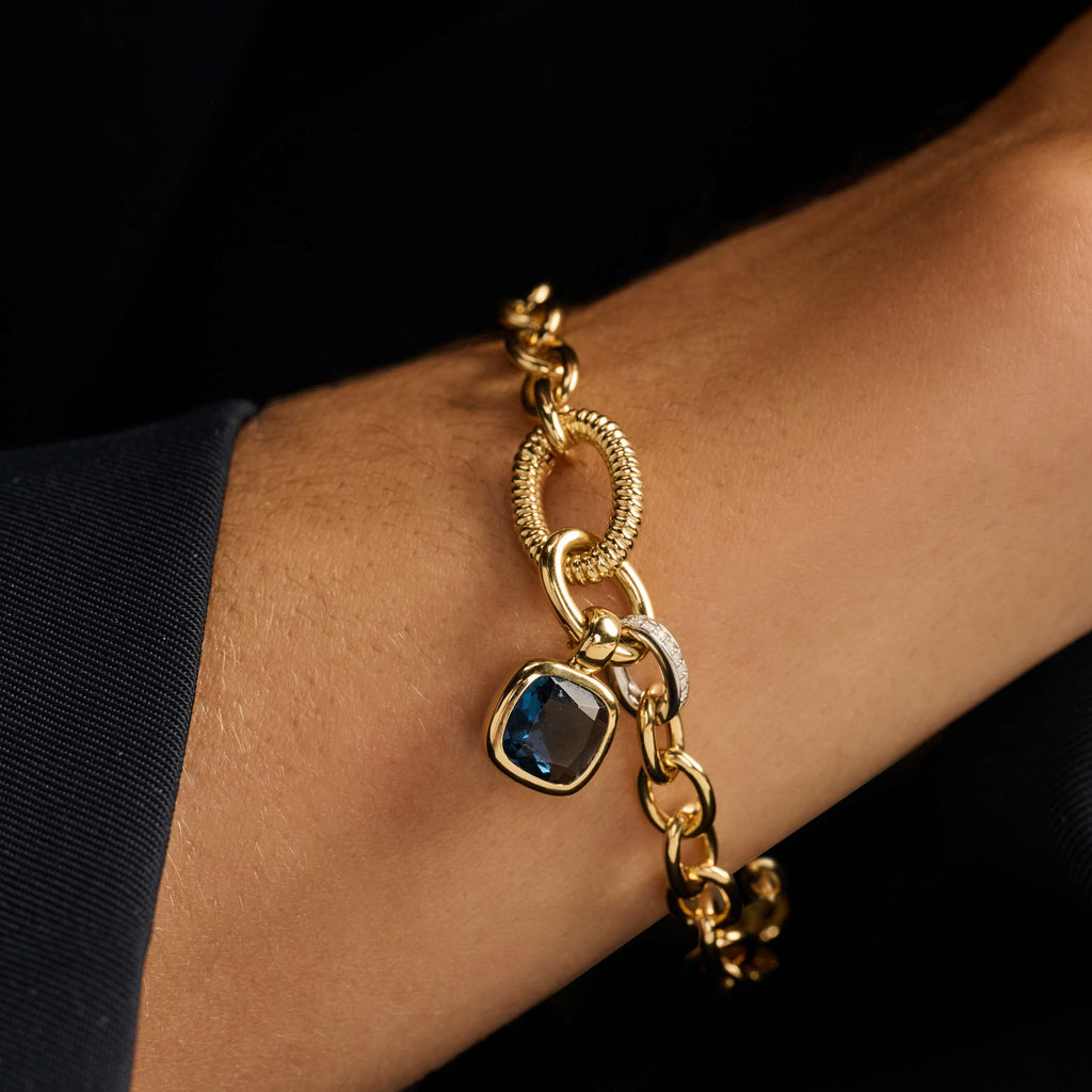 Ti Sento Milano Bracelet à charms Coussin et rectangle 23119DB