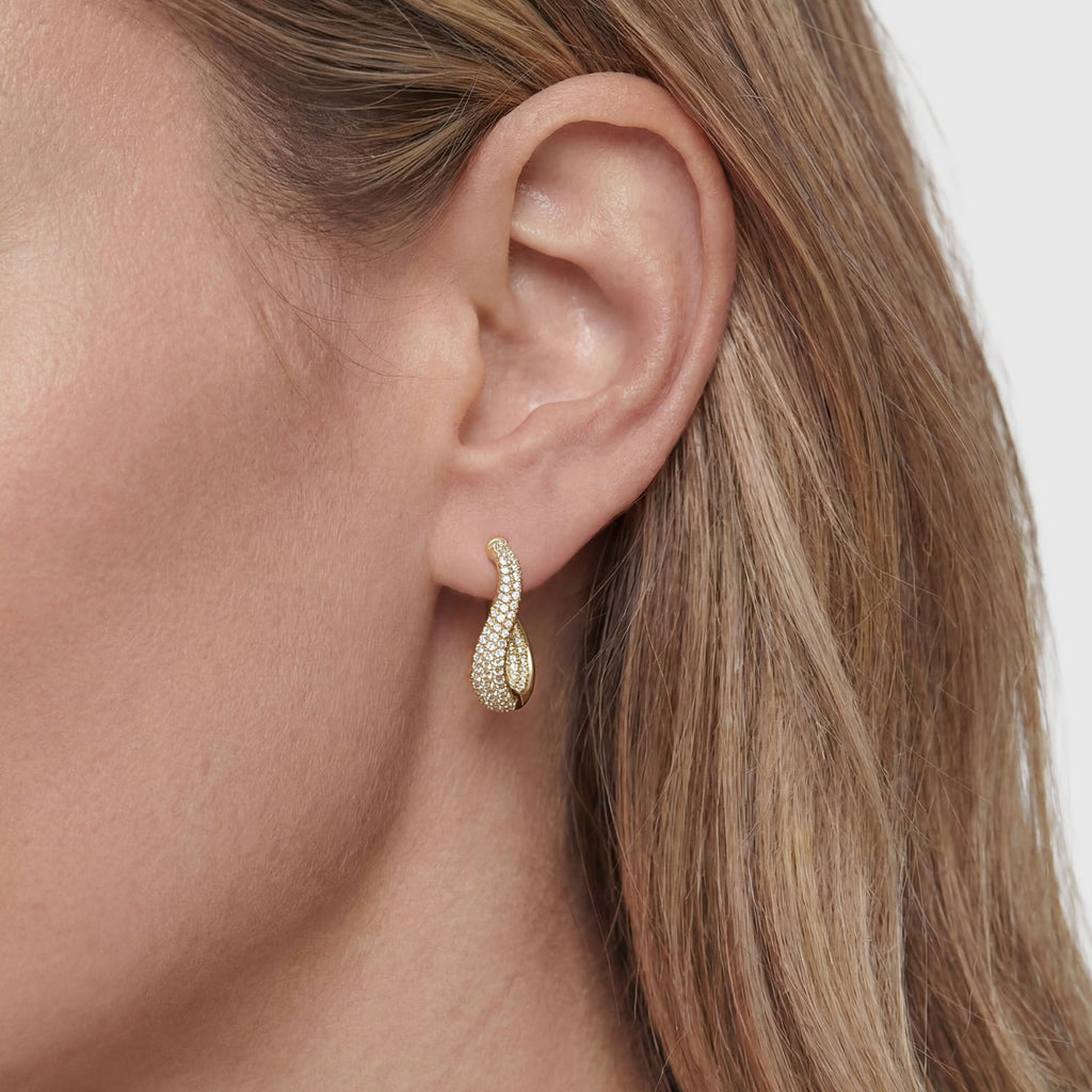 Sif Jakobs Boucles d'oreilles Infinito SJ-E2870-CZ-YG