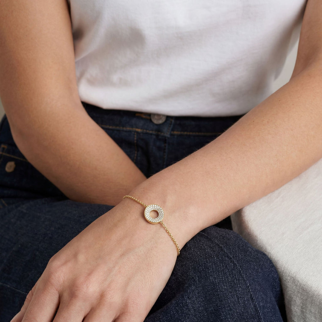 Sif Jakobs Bracelet Melzo SJ-B2863-CZ-YG