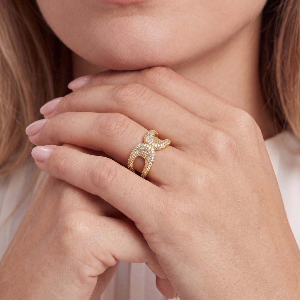 Sif Jakobs Bague Borsa SJ-R2625-CZ-YG