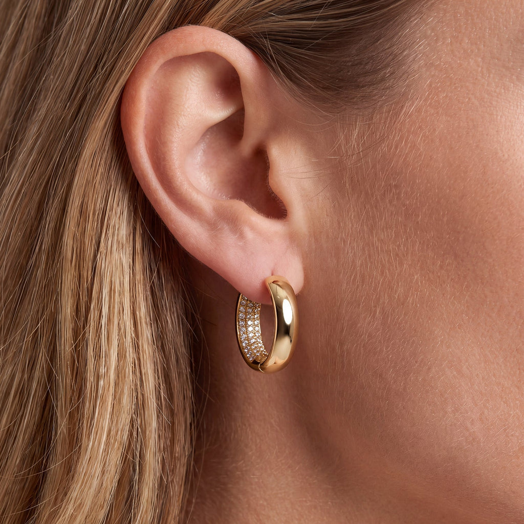 Sif Jakobs Boucles d'oreilles Melzo SJ-E2860-CZ-YG