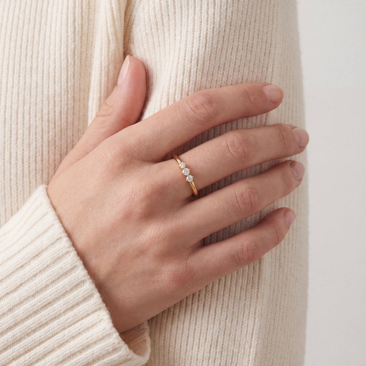 Sif Jakobs Bague Princess SJ-R2851-CZ-YG