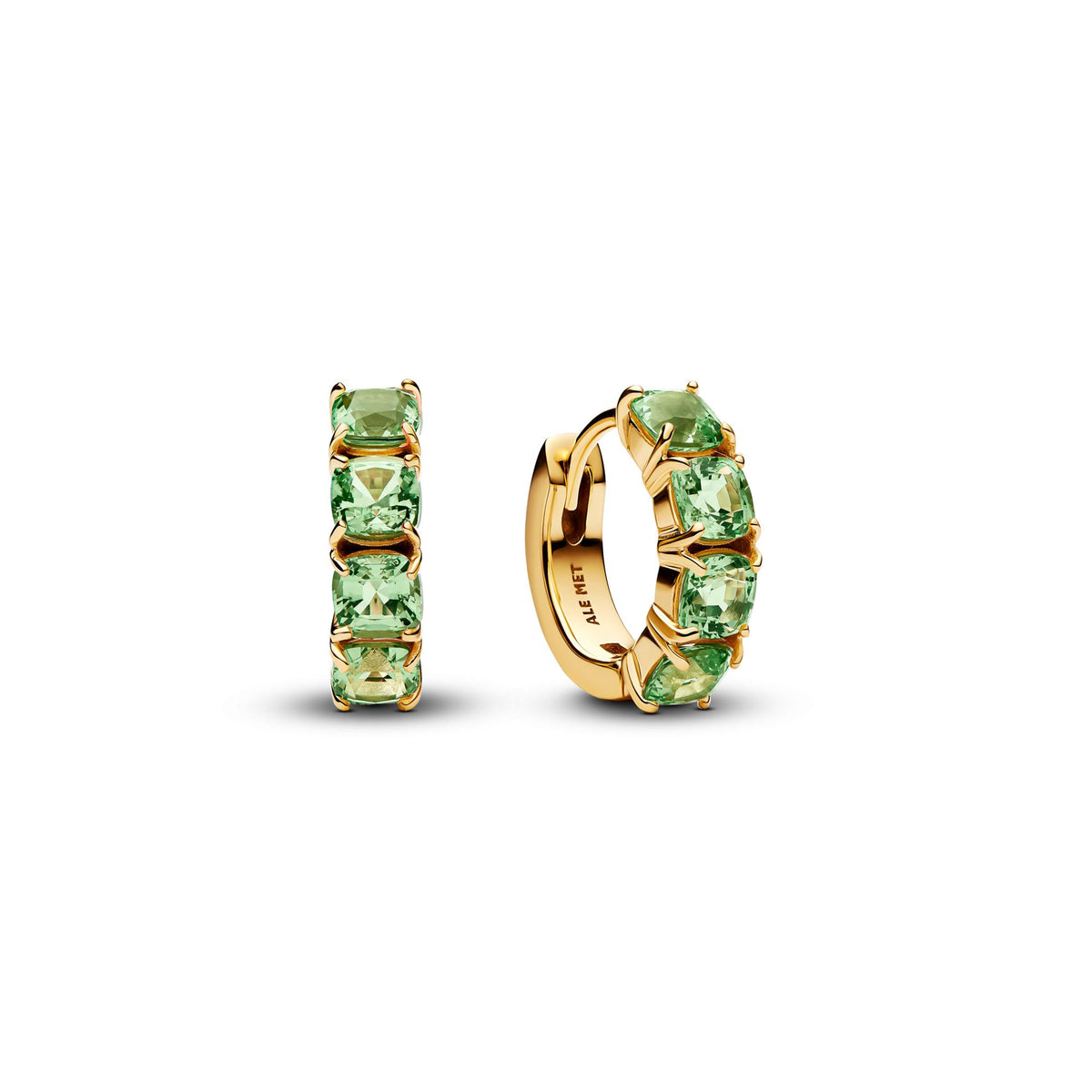 Pandora Timeless Créoles Vertes 263851C01