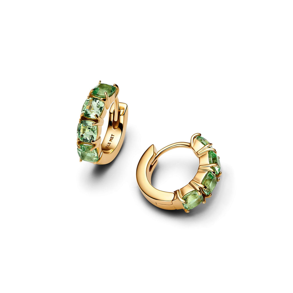 Pandora Timeless Créoles Vertes 263851C01
