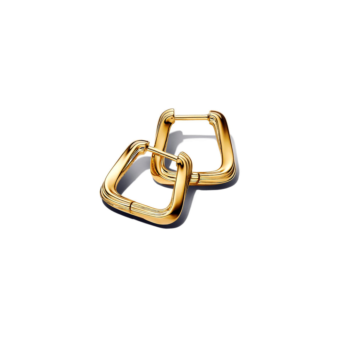 Pandora Essence Petites Créoles Triangulaires Torsadées 263875C00