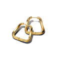Pandora Essence Grandes Créoles Triangulaires Torsadées 263876C00