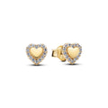 Pandora Timeless Clous d'Oreilles Halo Cœur 264363C01