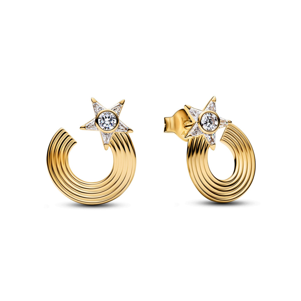 Pandora Timeless Clous d'Oreilles Étoile Filante Scintillante 265074C01