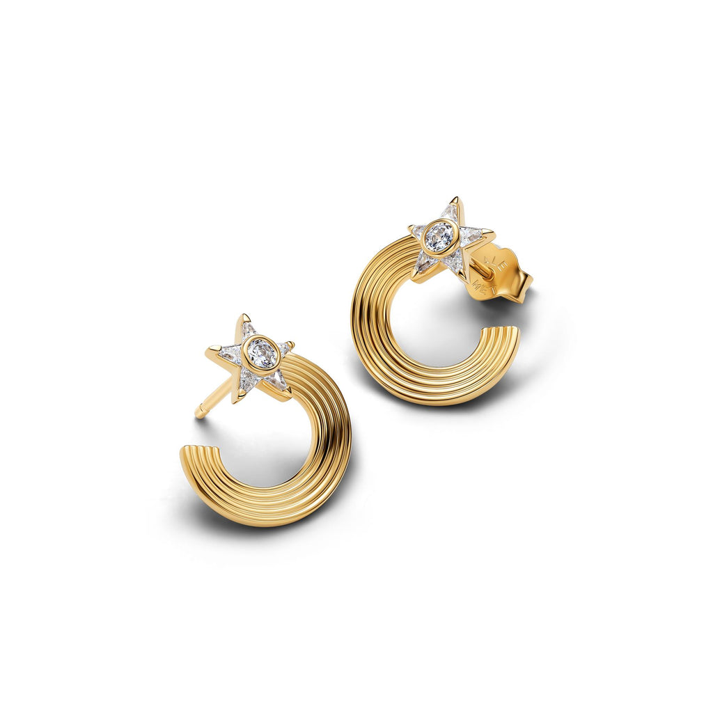 Pandora Timeless Clous d'Oreilles Étoile Filante Scintillante 265074C01