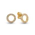 Pandora Signature Clous d'Oreilles Cercles Scintillants 268649C01