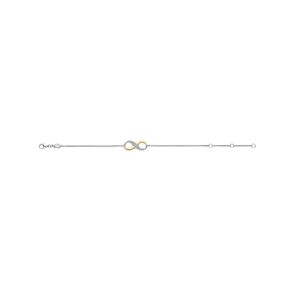Ti Sento Milano Bracelet à charms Amour, chance, bonheur 2823ZY