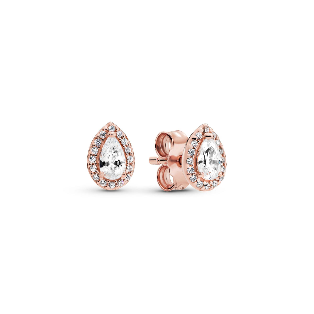 Pandora Timeless Clous d'Oreilles Halo Goutte 286252CZ