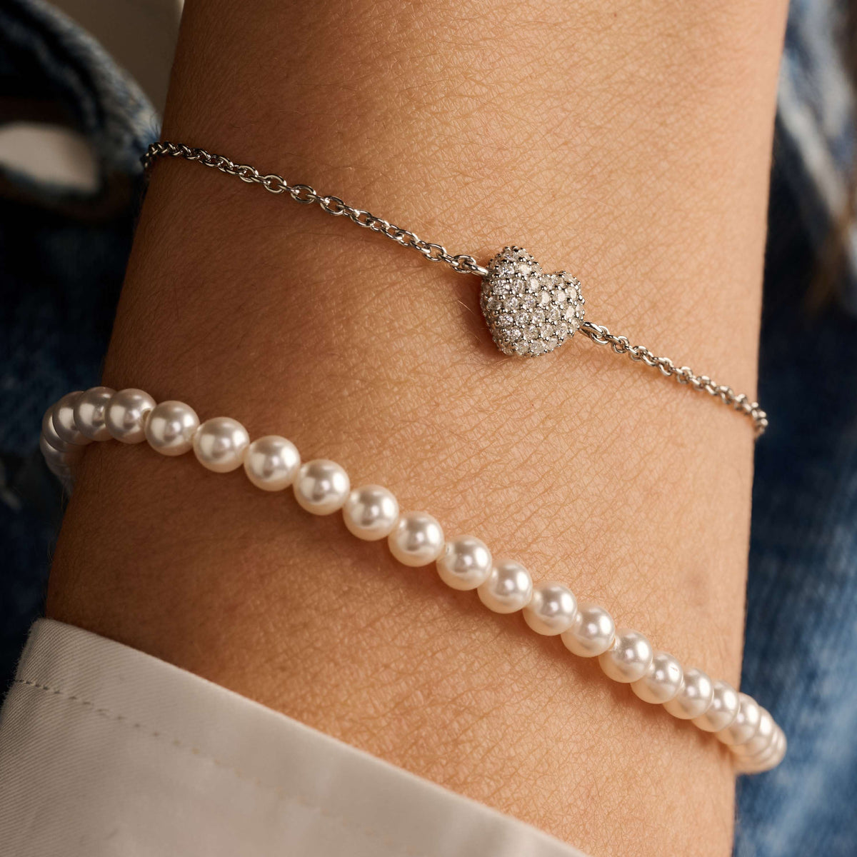 Ti Sento Milano Bracelet à charms Amour, chance, bonheur 2885ZI