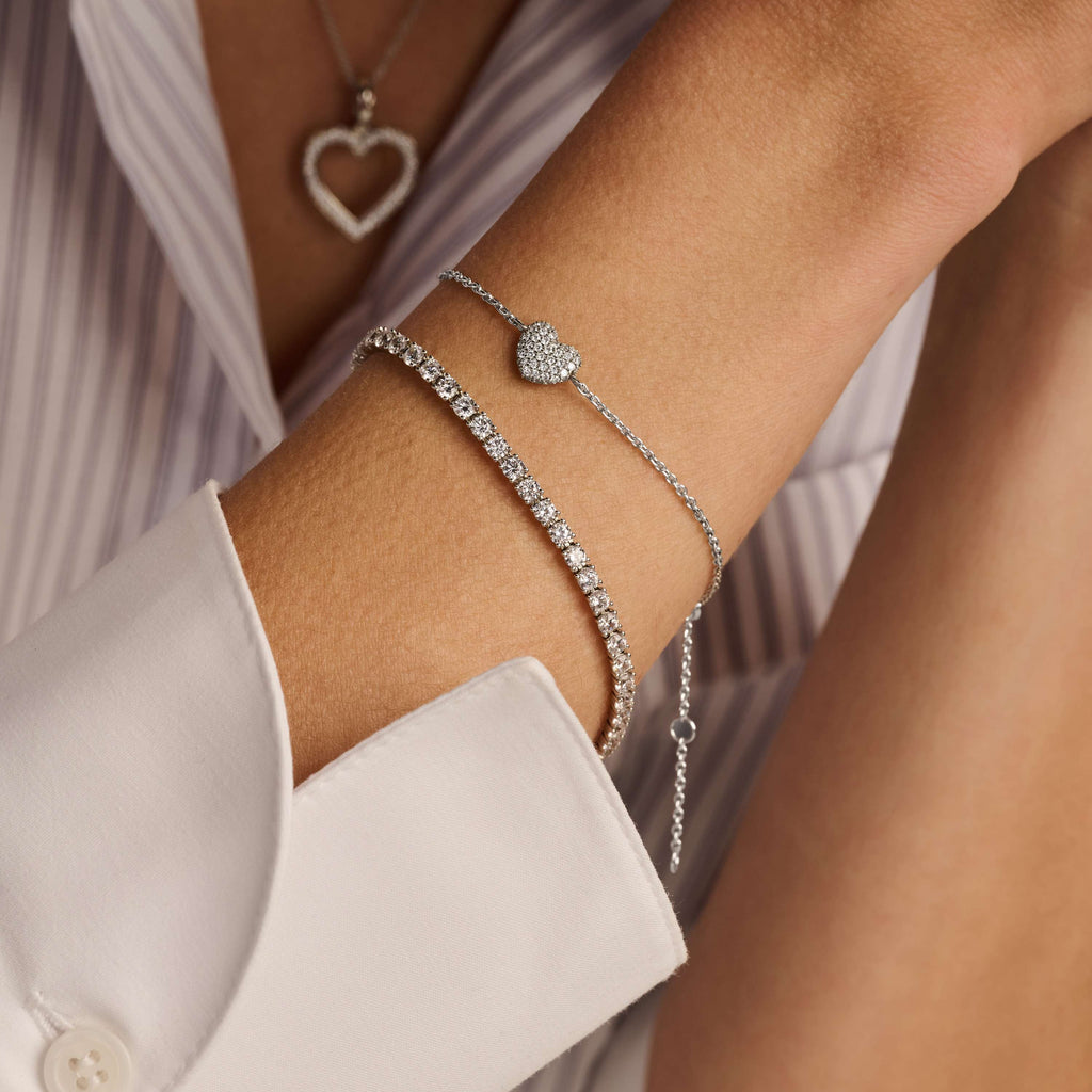 Ti Sento Milano Bracelet à charms Amour, chance, bonheur 2885ZY