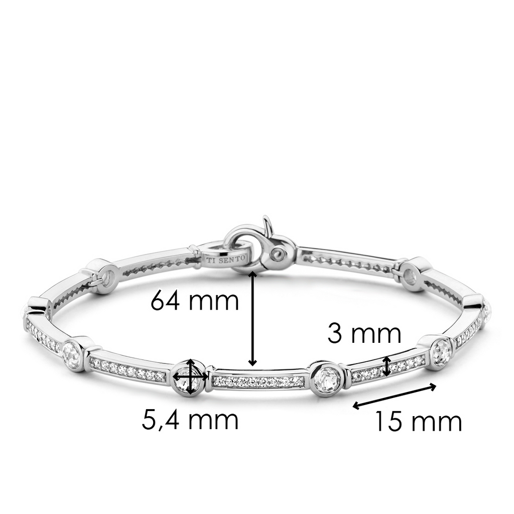 Ti Sento Milano Bracelet à charms Classics 2892ZI