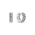 Pandora Timeless Créoles Pavées Anneau Double 290058C01