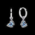 Pandora Moments Créoles Papillon Bleu 290778C01