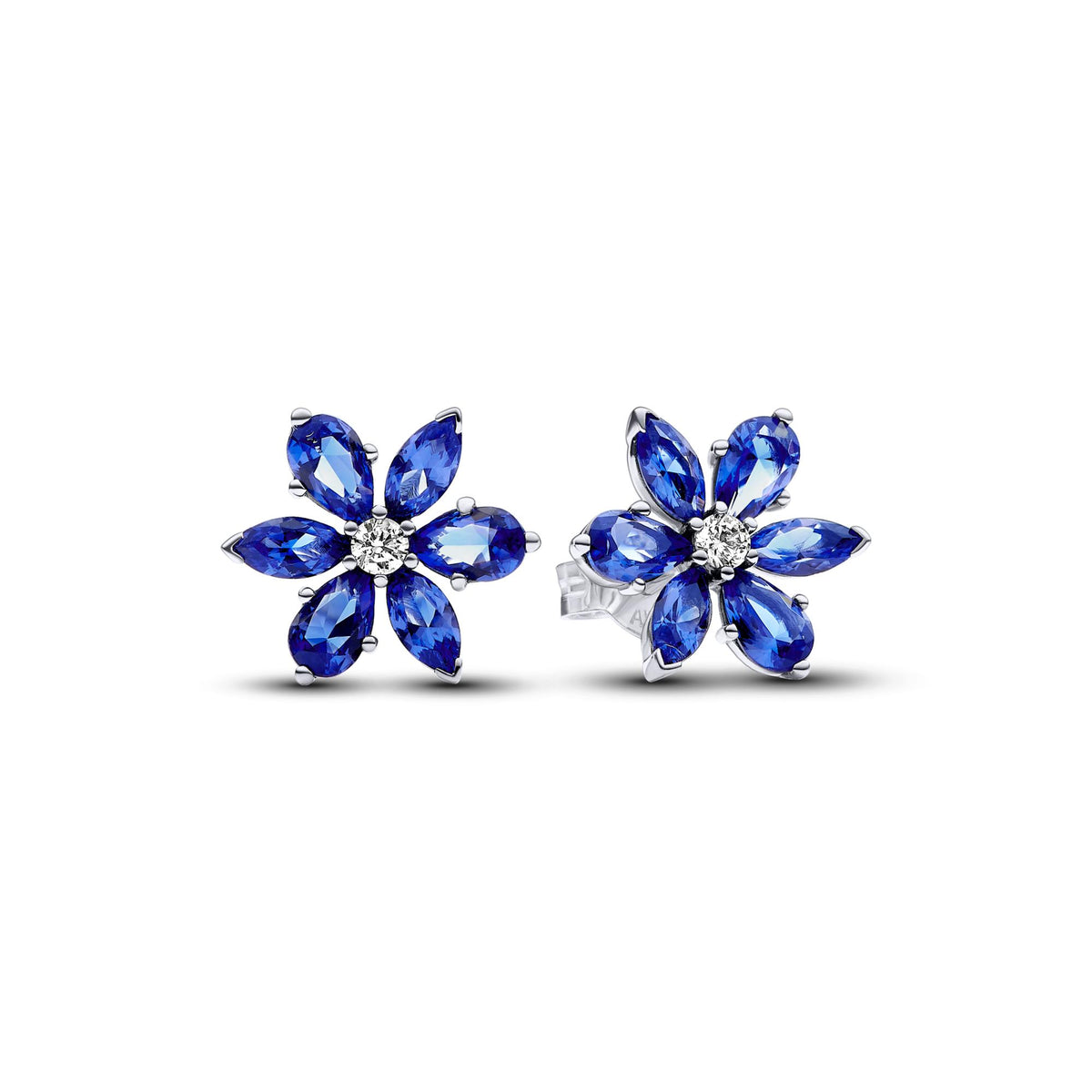 Pandora Timeless Clous d’Oreilles Herbier Bleu Scintillant 292407C01