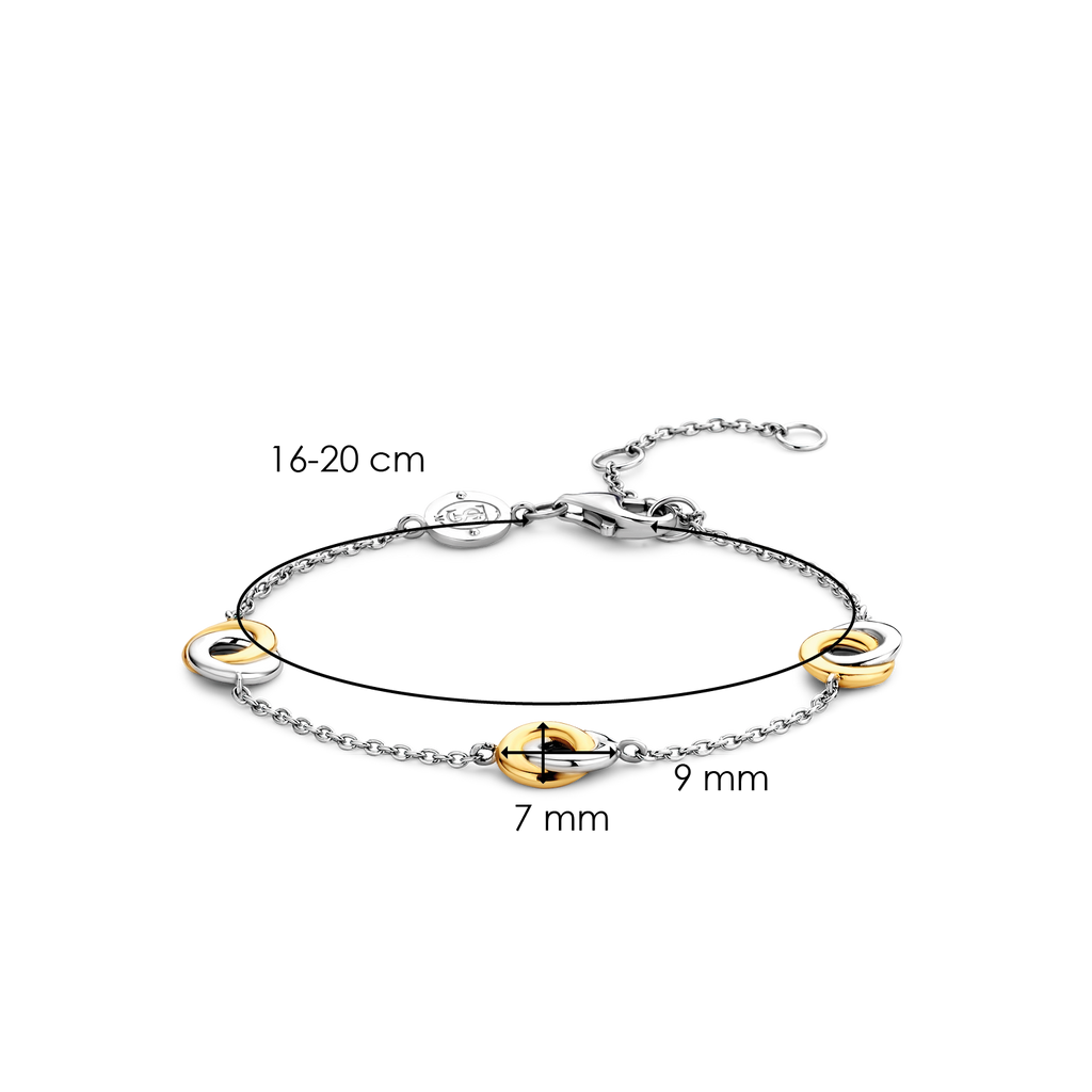 Ti Sento Milano Bracelet à charms Cercles 2925SY