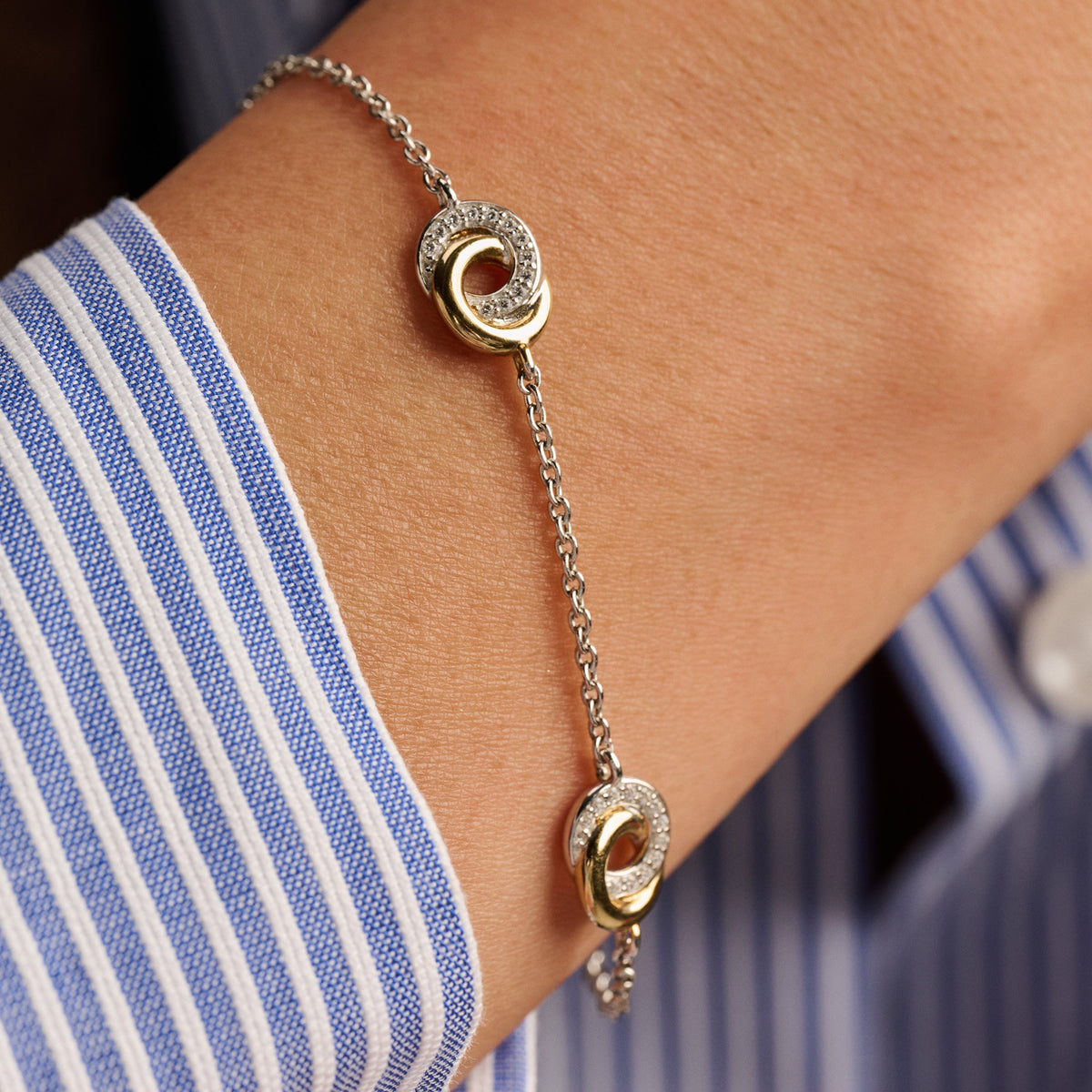 Ti Sento Milano Bracelet à charms Cercles 2925ZY