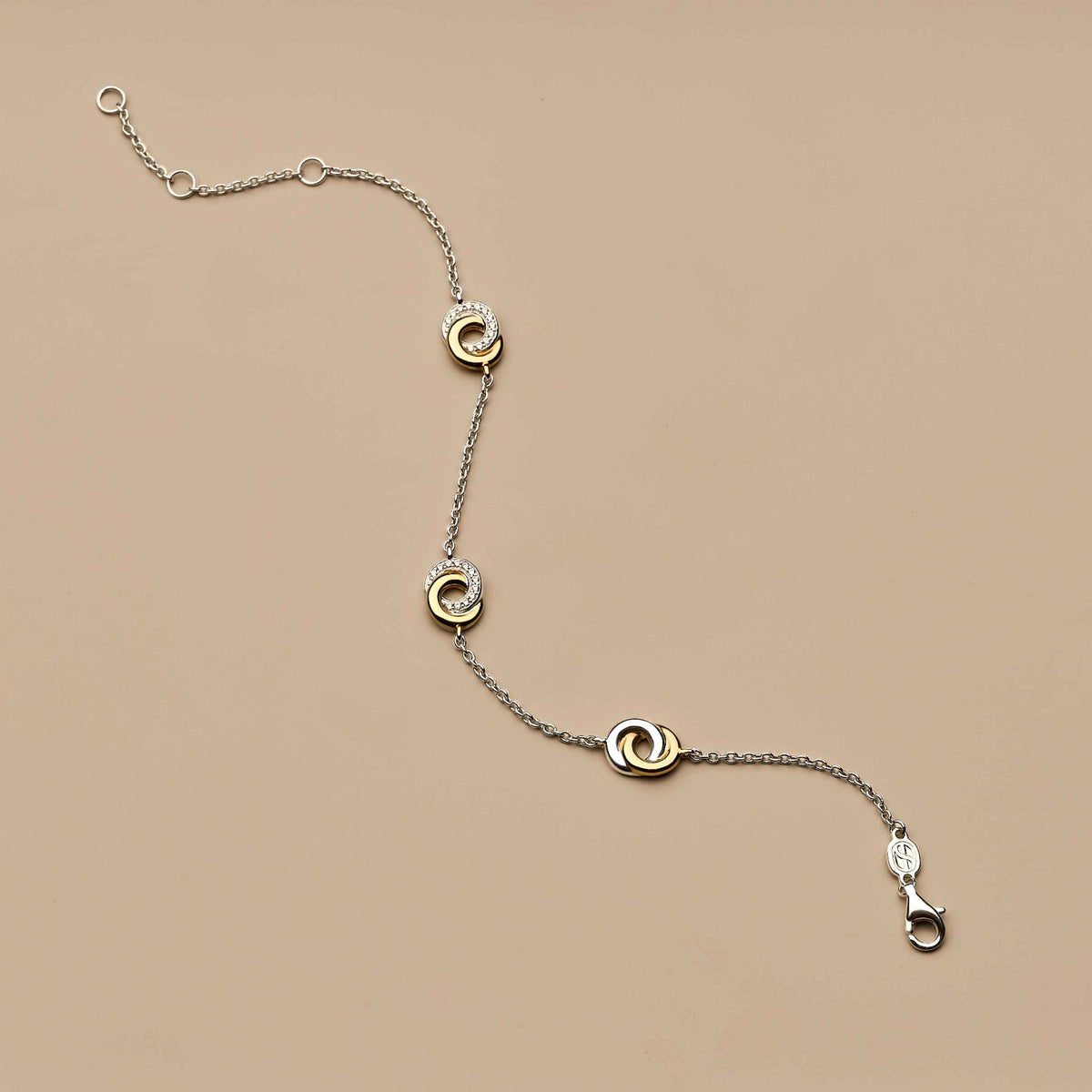 Ti Sento Milano Bracelet à charms Cercles 2925ZY