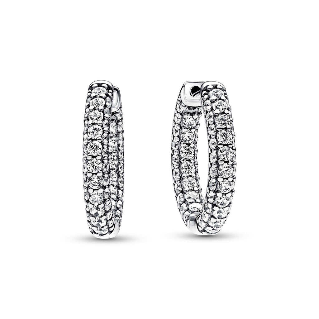 Pandora Timeless Créoles Rang Pavées 292624C01