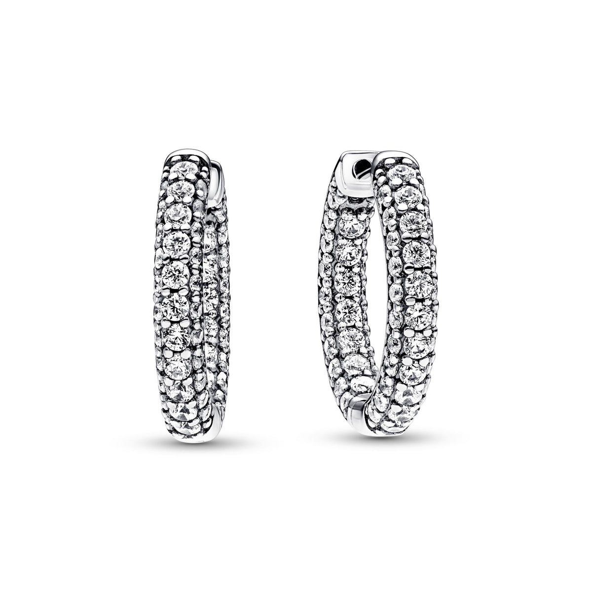 Pandora Timeless Créoles Rang Pavées 292624C01