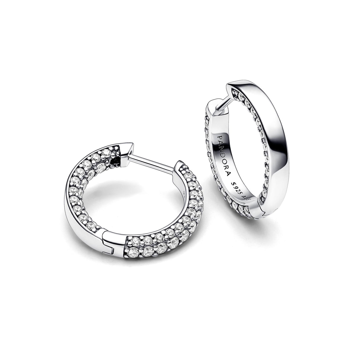 Pandora Timeless Créoles Rang Pavées 292624C01