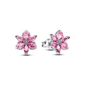 Pandora Timeless Clous d’Oreilles Fleur Rose Scintillante Herbier 292633C02