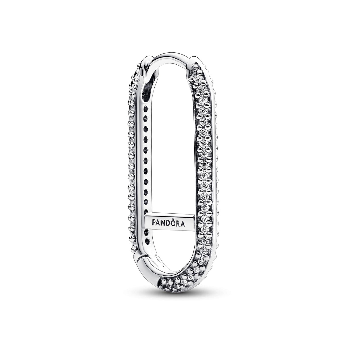 Pandora ME Boucle d’Oreille Unique Link Pavé Étendu 292796C01