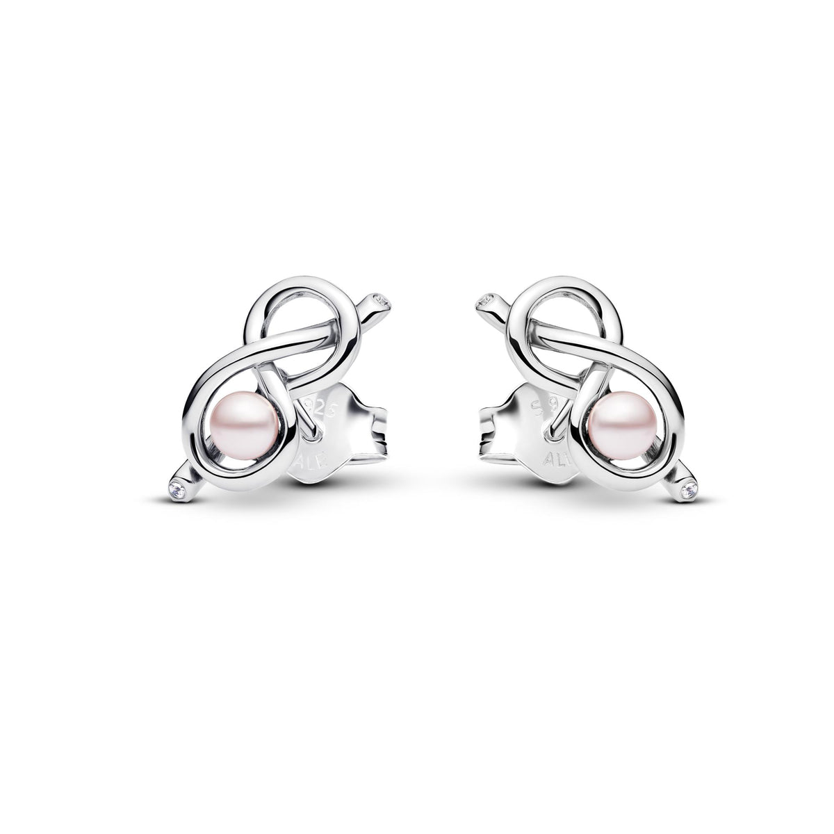 Pandora Moments Clous d'Oreilles Nœud de l'Infini 293761C01
