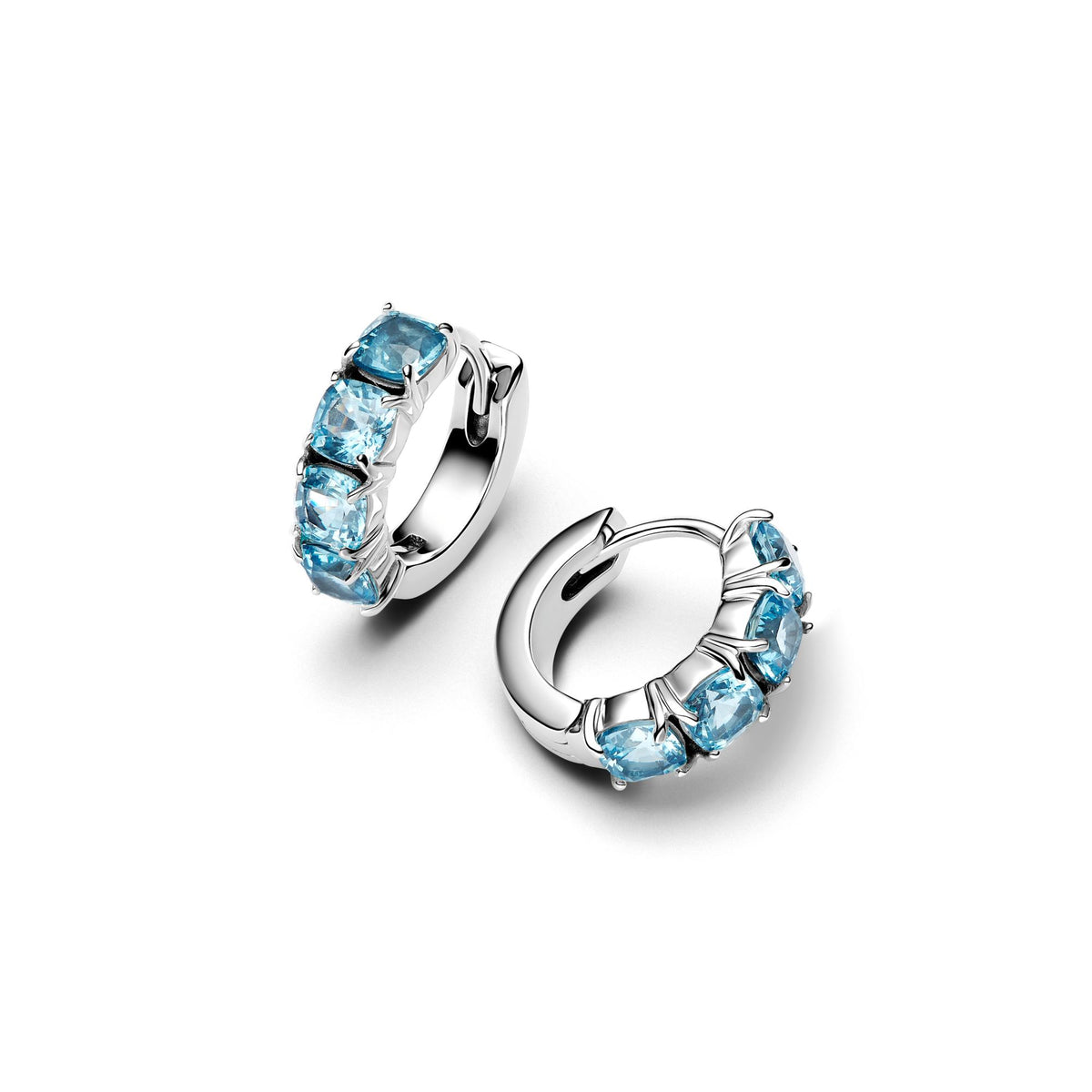 Pandora Timeless Créoles Bleu Clair 293851C01