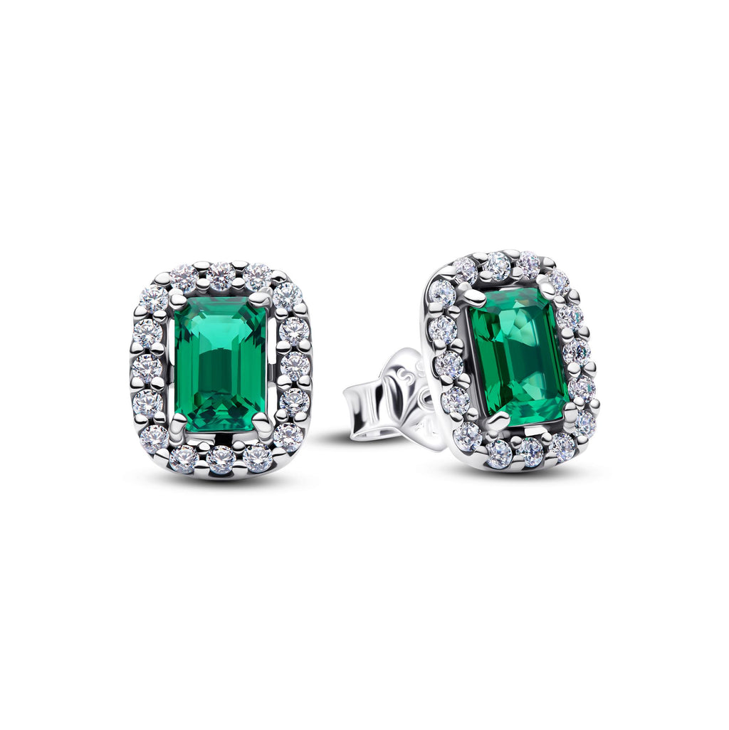 Pandora Timeless Clous d'Oreilles Rectangulaires Scintillants 294501C01
