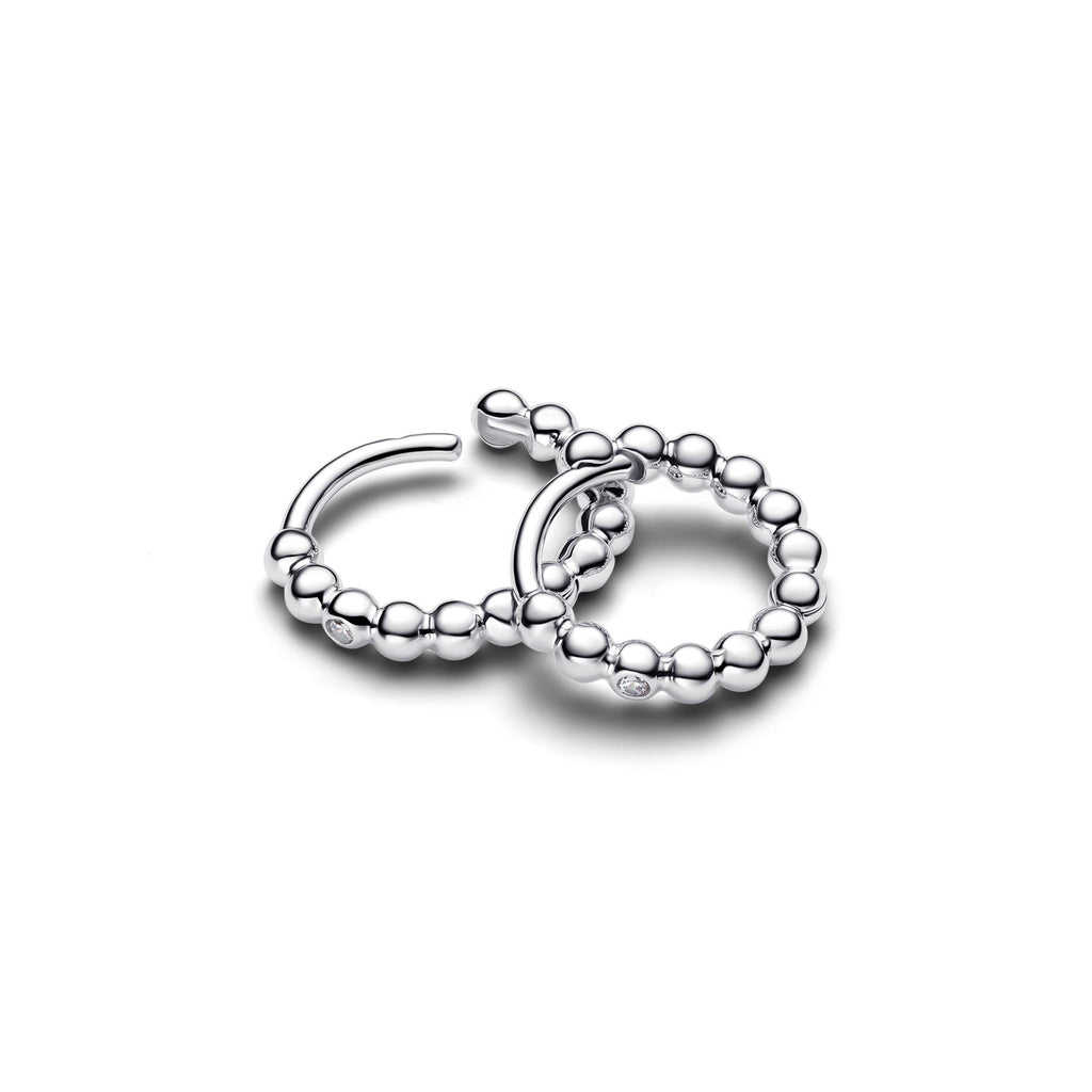 Pandora Signature Boucles d’Oreilles Huggies Sphères 294823C01