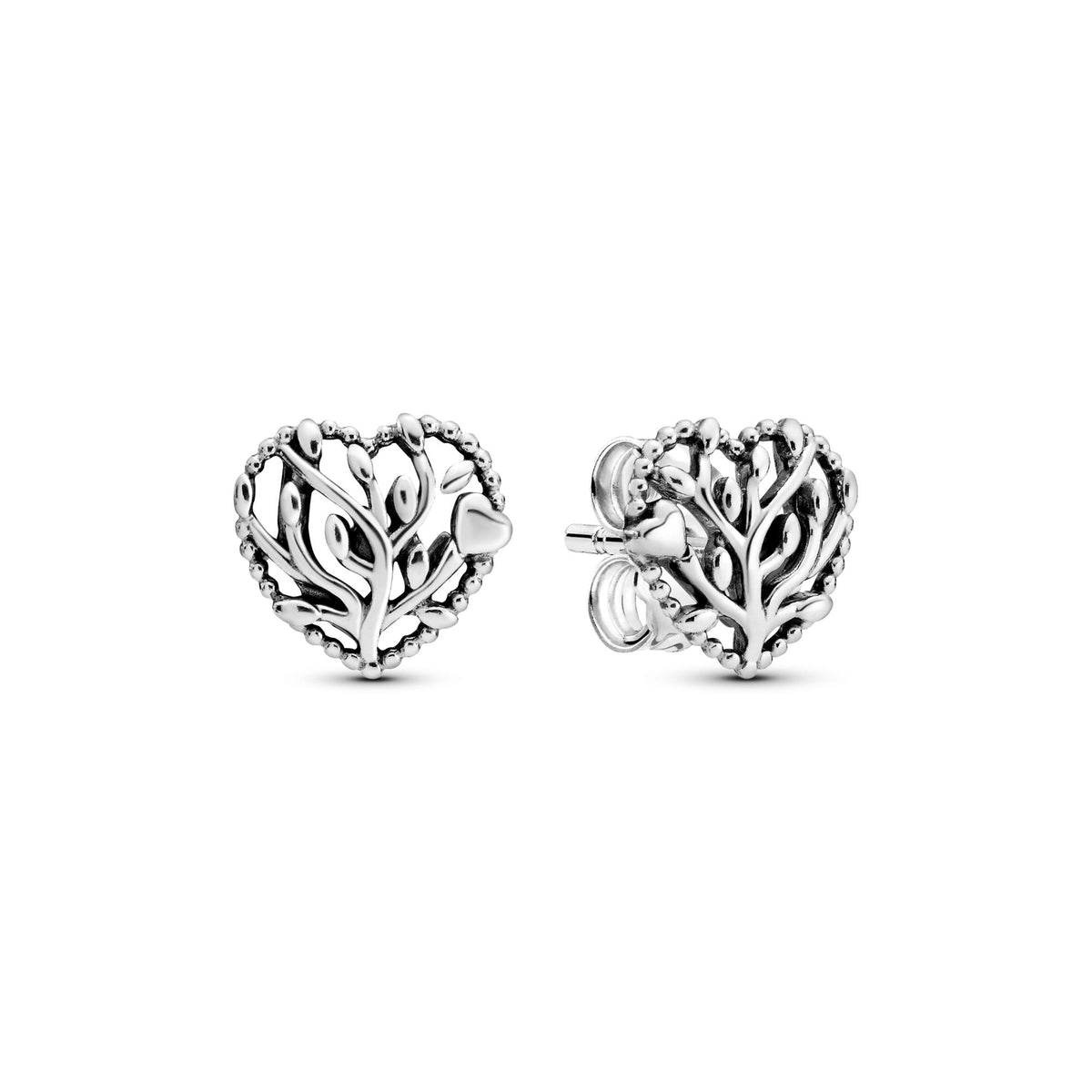 Pandora Moments Clous d'Oreilles Cœur Arbre De Vie 297085