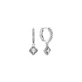 Pandora Timeless Créoles Éclat Carrées 298503C01