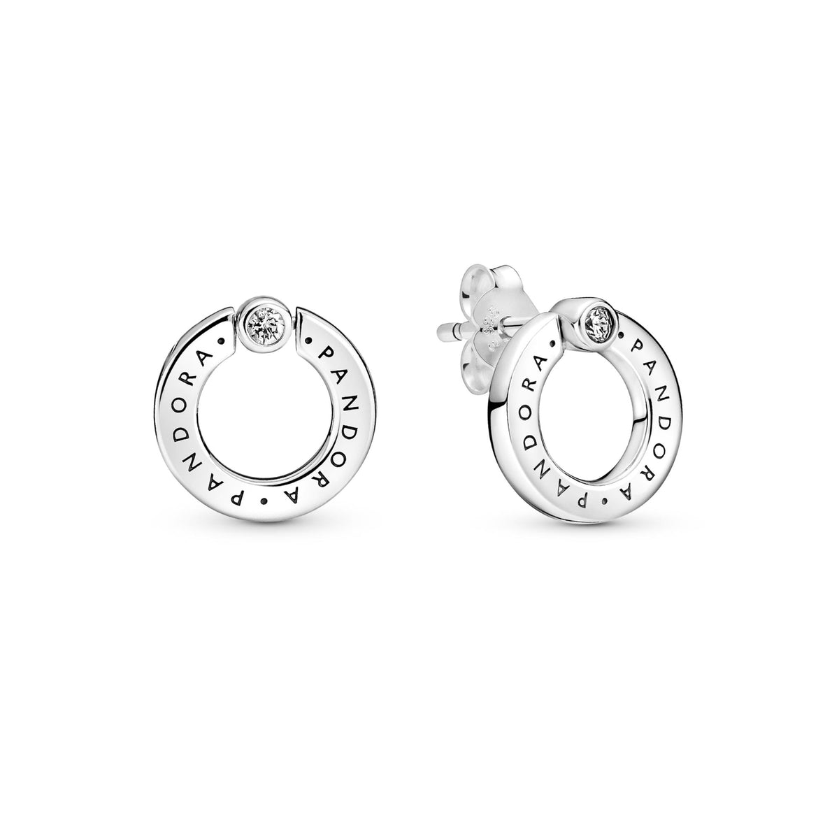 Pandora Signature Clous d'Oreilles Réversibles Pavé & Cercle 299486C01