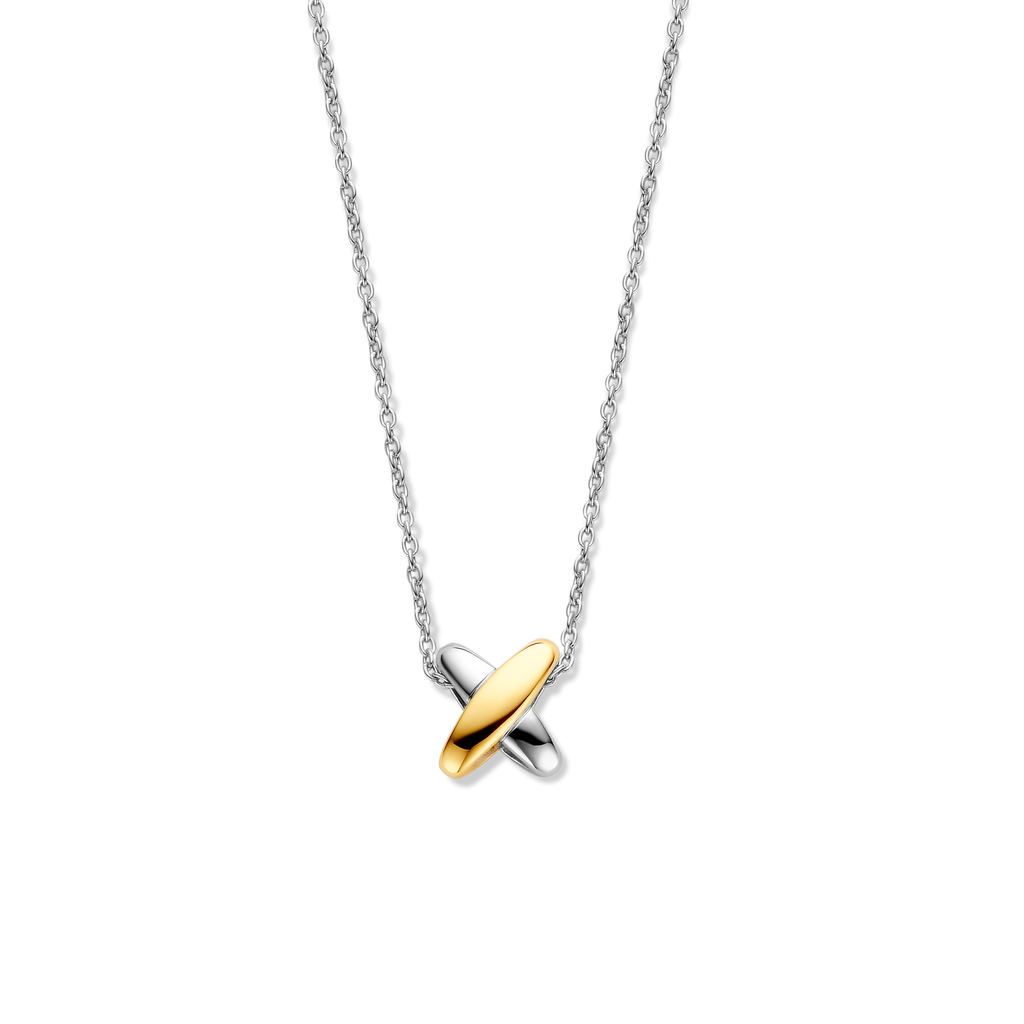 Ti Sento Milano Collier pendentif Cercles 34003SY