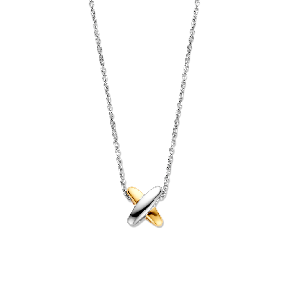 Ti Sento Milano Collier pendentif Cercles 34003SY