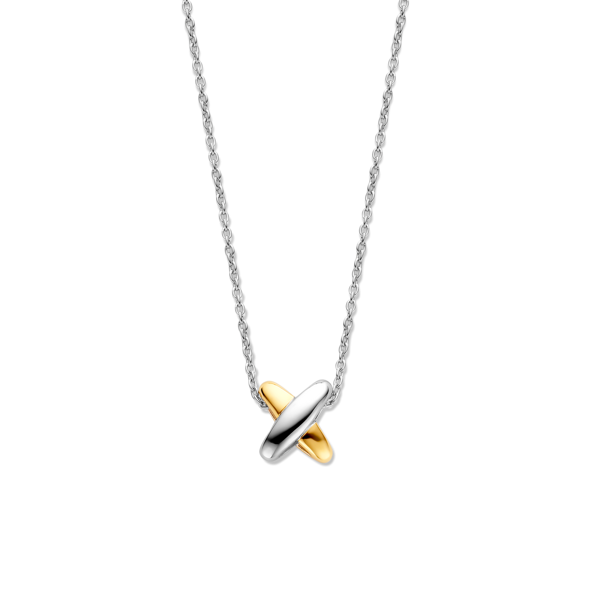 Ti Sento Milano Collier pendentif Cercles 34003SY